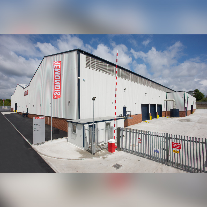PAB Architects bespoke commercial architect services delivered an efficient new processing plant for our client to support its large-scale industrial waste recycling work in Merseyside, Liverpool