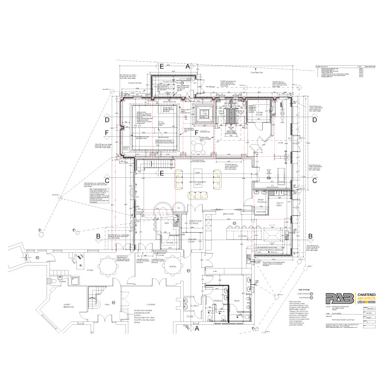Technical Drawings | PAB Architects: Chartered Architects, Planning & Design, Leigh, Greater Manchester