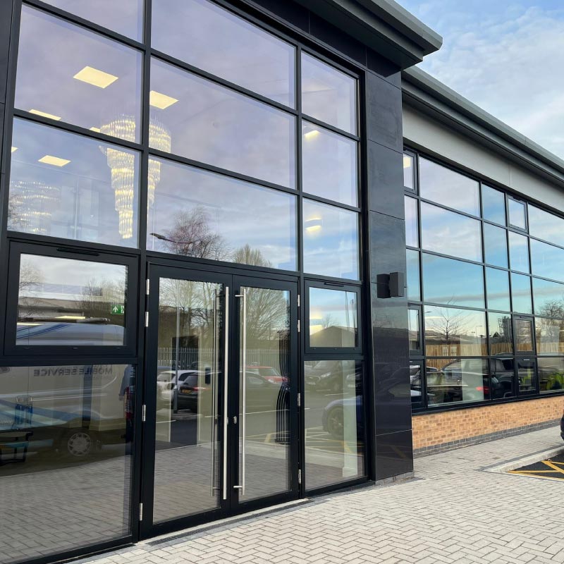 Extension and additional warehouse space for automotive client in Wigan designed with PAB’s architect expertise