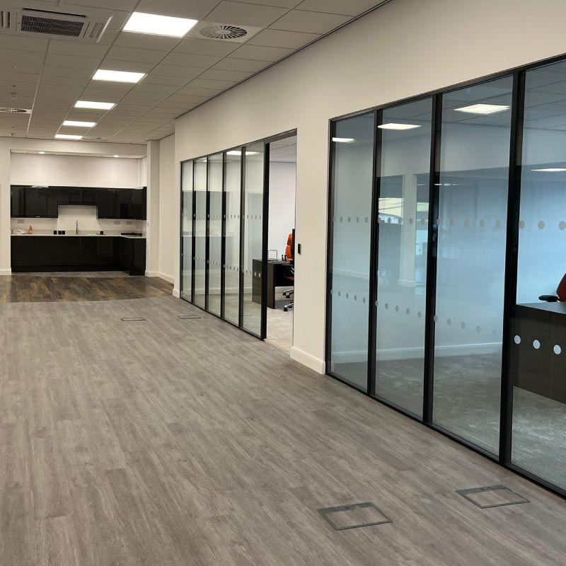 Architectural design services by PAB Architects, create an additional office and warehouse floorspace for our automotive client in Wigan for them to increase its capacity