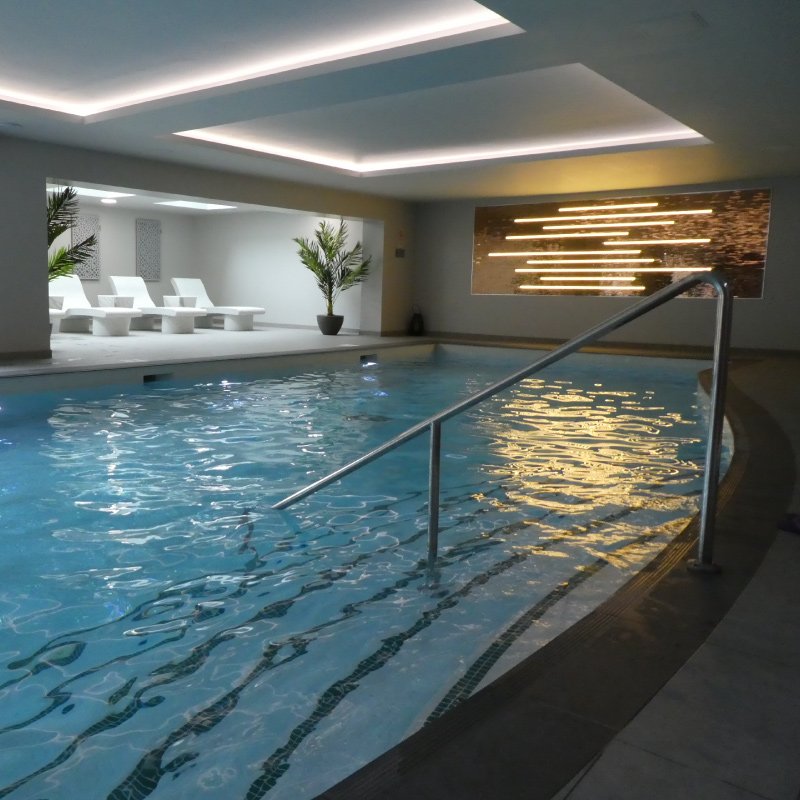PAB Architects delivered architect and design services for a hydrotherapy and relaxation swimming pool for Stocks Hall Care Home in Mawdesley, West Lancashire